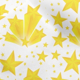 3D Flying Stars Micro Fleece