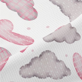 Wave Love Dot Cloud Piqué