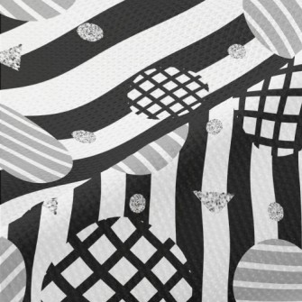 Simple Geometric Figure Piqué