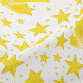 3D Flying Stars Piqué