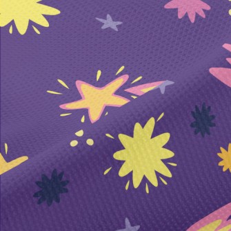 Shining Light Shooting Star Piqué