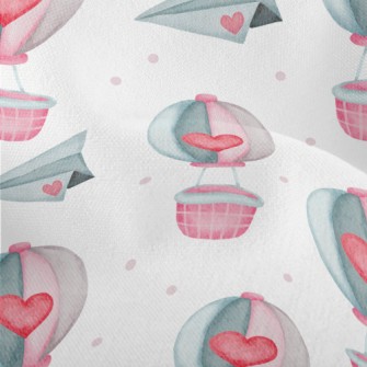 Paper Airplane Hot Air Balloon Lightweight Performance Linen