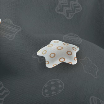 3D Golden Stars Lightweight Performance Linen
