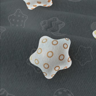 3D Golden Stars Modern Jersey