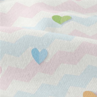 Soft Wavy Heart Modern Jersey