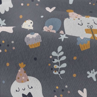 Cute Whale Holding Gift Modern Jersey