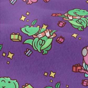 Excited Christmas Dinosaurs Modern Jersey