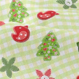 Patchwork Style Bird Modern Jersey