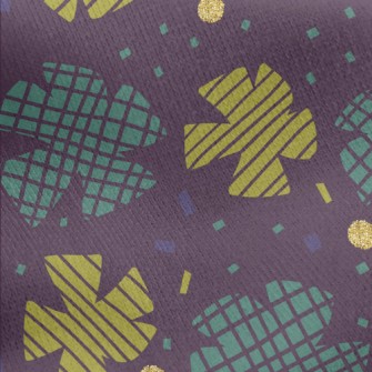 Floating Polygon Jersey Backed Fleece