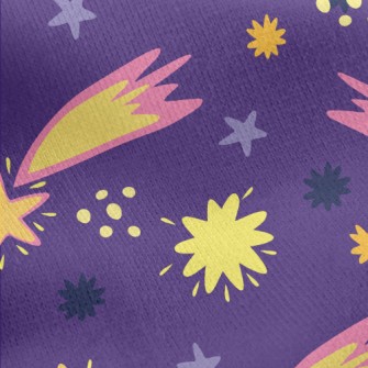 Shining Light Shooting Star Jersey Backed Fleece