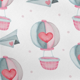 Paper Airplane Hot Air Balloon Pongee