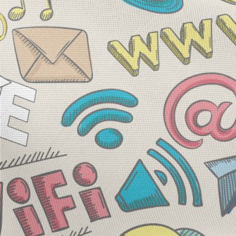Internet Symbol Pongee