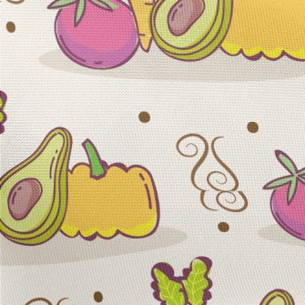 Fruit And Vegetable Arranging  Pongee