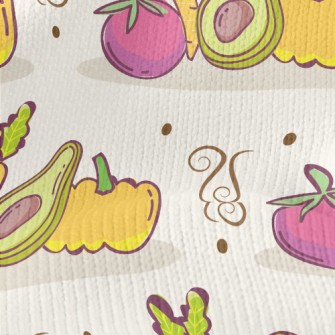 Fruit And Vegetable Arranging  Stretch Jersey