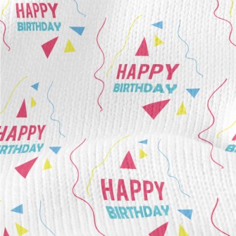 Happy Happy Birthday Stretch Jersey