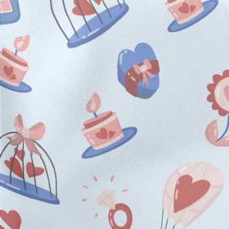 Love Nest Decorations Lightweight Cotton Poplin
