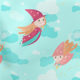 Beautiful Little Fairy Lightweight Cotton Poplin