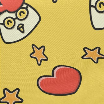 Smiling Glasses Cock Midweight Cotton Poplin