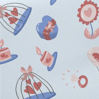 Love Nest Decorations Midweight Cotton Poplin