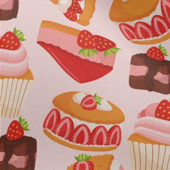 Strawberry Desserts Chiffon