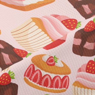 Strawberry Desserts Piqué