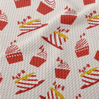 Canadian Flag Dessert Birdseye Piqué
