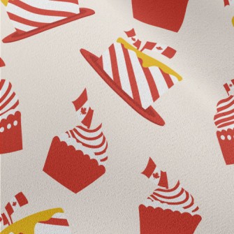 Canadian Flag Dessert Chiffon