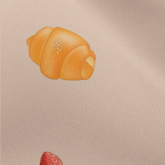 Fresh Bread And Strawberry Cup Chiffon