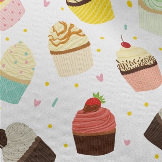 Various Colorful Cakes With Di Chiffon
