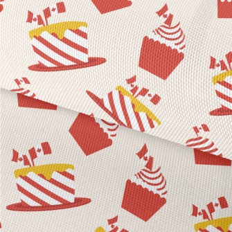 Canadian Flag Dessert Waterproof Oxford