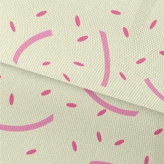 Pink Lines And Rice Grains Pat Waterproof Oxford