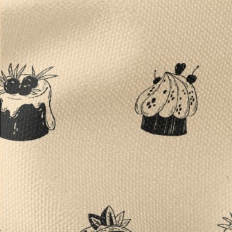 Various Shaped Cakes Waterproof Canvas