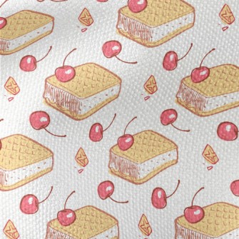 Cherry Cream Sandwich Cookies Waterproof Canvas