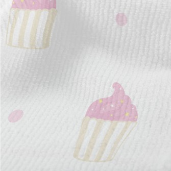 Pink Butter Cake With Star Sug Terry