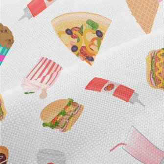 American Fast Food And Dessert Performance Linen
