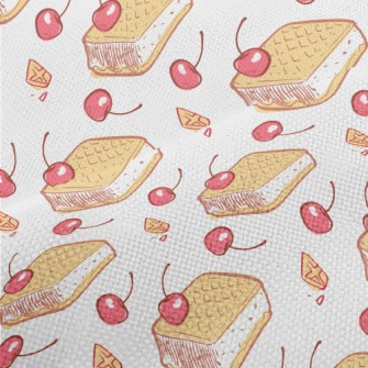 Cherry Cream Sandwich Cookies Performance Linen
