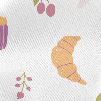 Berry Cake Cherry And Bread Standard Corduroy