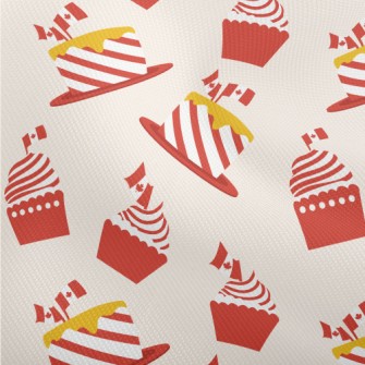 Canadian Flag Dessert Dobby