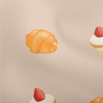 Fresh Bread And Strawberry Cup Dobby