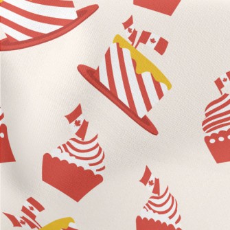 Canadian Flag Dessert Stretch Ponte