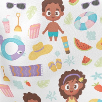 Summer Items With Black Man An Stretch Ponte