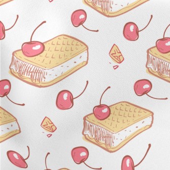 Cherry Cream Sandwich Cookies Stretch Ponte