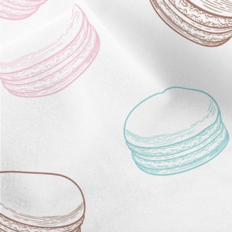 Color Line Macarons Micro Fleece