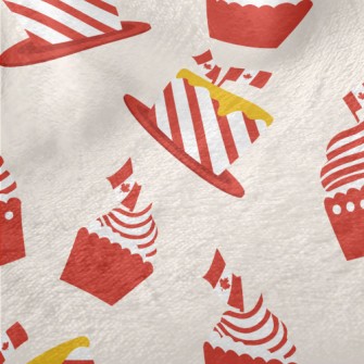 Canadian Flag Dessert Minky