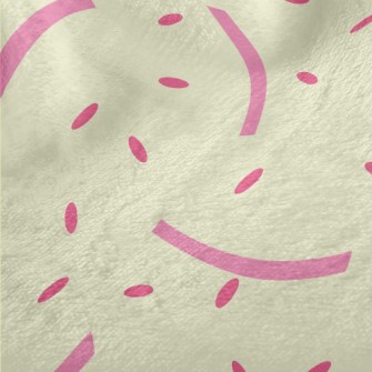 Pink Lines And Rice Grains Pat Minky