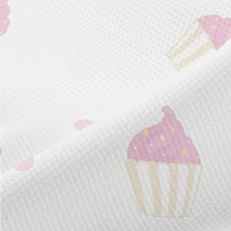 Pink Butter Cake With Star Sug Piqué