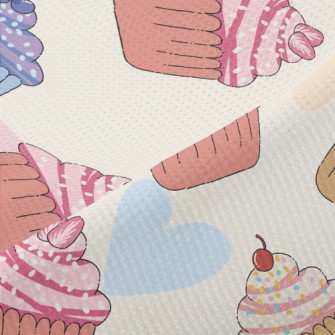 Dreamy Cupcakes Of Various Fla Piqué
