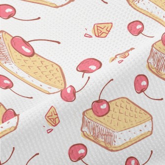 Cherry Cream Sandwich Cookies Piqué