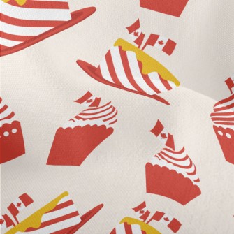 Canadian Flag Dessert Lightweight Performance Linen