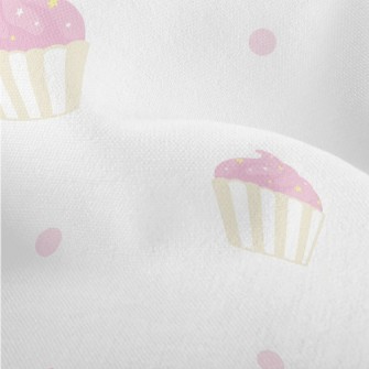 Pink Butter Cake With Star Sug Lightweight Performance Linen